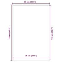 Deurmat 80x120 cm grijs - thumbnail