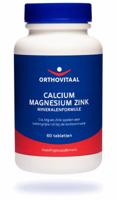 OrthoVitaal Calcium magnesium zink 60 Tabletten - thumbnail
