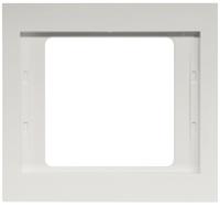 Berker K.1 afdekraam 1-voudig verticaal polarwit - thumbnail