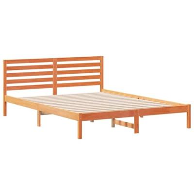 Bedframe Wasbruin 160 x 220 cm Massief grenenhout Bedframe Wasbruin 160 x 220 cm Massief grenenhout