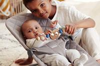 Speelboog voor ligstoel BABYBJORN ondeugende ogen pastels - thumbnail