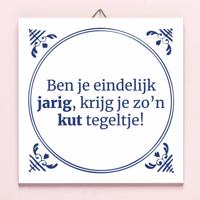 Tegeltje Ben je eindelijk jarig - thumbnail