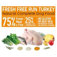 ARQUIVET Fresh Turkey and fish - halfvochtig hondenvoer - 10kg - thumbnail