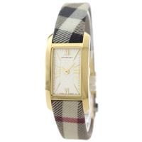 Horlogeband Burberry BU1096 Leder/Kunststof Bi-Color - thumbnail
