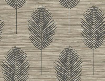 Dutch Wallcoverings Inlay Bali Fern Brown/Black