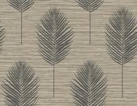 Dutch Wallcoverings Inlay Bali Fern Brown/Black - thumbnail