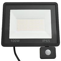 Spotlight met sensor LED 100 W warmwit - thumbnail