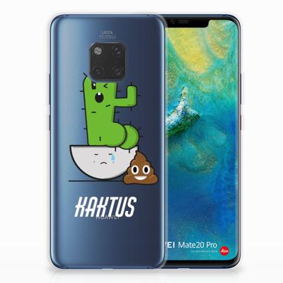Huawei Mate 20 Pro Telefoonhoesje met Naam Cactus Poo Huawei Mate 20 Pro Telefoonhoesje met Naam Cactus Poo