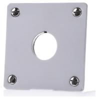 Eaton M22-E1 216541 Montageframe 1 inbouwplaats (Ø x h) 22 mm x 72 mm NOT-AUS Grijs 1 stuk(s) Piece