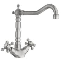 Keukenkraan Hoog Retro Sapho Antea 24 cm Zilver - thumbnail