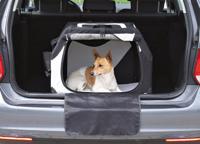 Trixie reismand vario zwart / grijs 61x43x46 cm - thumbnail