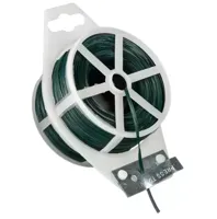 Bindband groen met metalen kern geplastificeerd 100m Nature - Nature - thumbnail