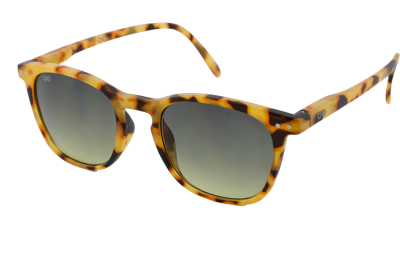 Croon zonnebril Alex dames cat. 3 wayfarer oker/zwart/bruin