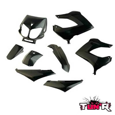 Kappenset Derbi Senda zwart