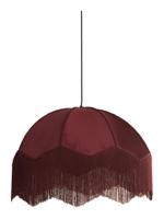 Light & Living Hanglamp 'Malacia' Velvet, 50cm, kleur Bordeaux - thumbnail