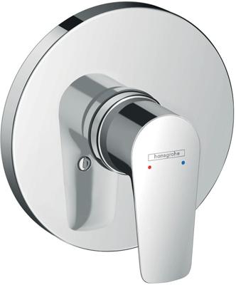 Hansgrohe Talis E ééngreeps douchemengkraan afbouwdeel Export, chroom Hansgrohe Talis E ééngreeps douchemengkraan afbouwdeel Export, chroom