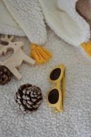 Zonnebril BEABA Delight voor kinderen van 9 tot 24 maanden geel - thumbnail