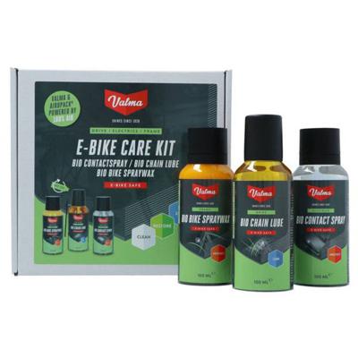 Valma e-bike onderhoudsset - met bio contactspray, kettingolie & spraywax - beschermt tegen roest en vuil - verhoogt levensduur van e-bike onderdelen