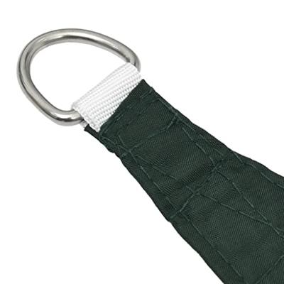 VidaXL Zonnescherm vierkant 2,5x2,5 m oxford stof donkergroen
