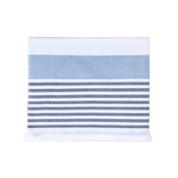 Vandyck Vandyck Amalfi Beach Towel dustyblue 90x180 - thumbnail