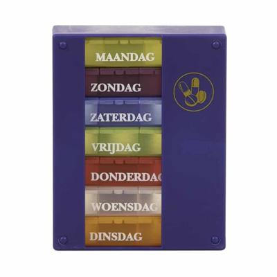 Pillenbox 1 week - 4 vaks | Able2 Pillenbox 1 week - 4 vaks | Able2