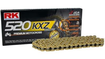 RK Chains 520 kxz 116 c gold/grey open