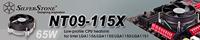 SilverStone NT09-115X cpu-koeler - thumbnail