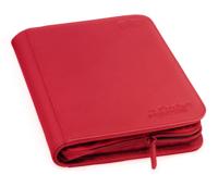 Ultimate Guard Zipfolio 160 8-Pocket Xenoskin - Red - thumbnail