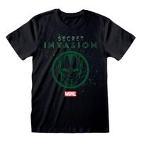 T-Shirt met Korte Mouwen Marvel Logo Icon Zwart Unisex - Maat: S - thumbnail