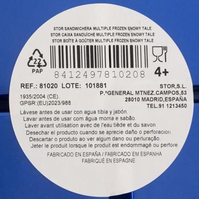 Lunchtrommel Frozen Multiple Frozen Snowy Tale