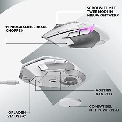 Logitech G502 X PLUS LIGHTSPEED Draadloze RGB Gamingmuis - thumbnail
