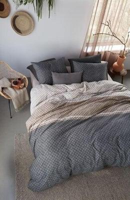 Beddinghouse Beddinghouse Naomi dekbedovertrek 240x200/220 Antraciet