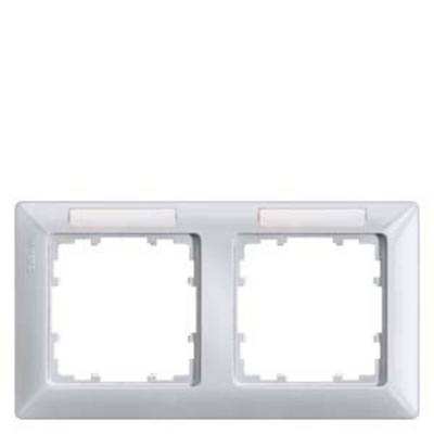 Siemens 5TG25524 Frame 2-voudig Delta Aluminium (metallic) Schakelmateriaal 1 stuk(s)