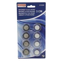 B-Deal Ronde Magneten 3 cm - 8 stuks - thumbnail