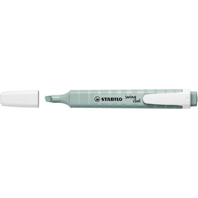 Markeerstift stabilo swing cool nature aardegroen | 10 stuks