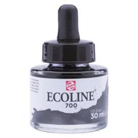 Talens Ecoline waterverf flacon van 30 ml, zwart - thumbnail