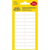 Etiket avery 3044 32x10mm wit 132st - thumbnail