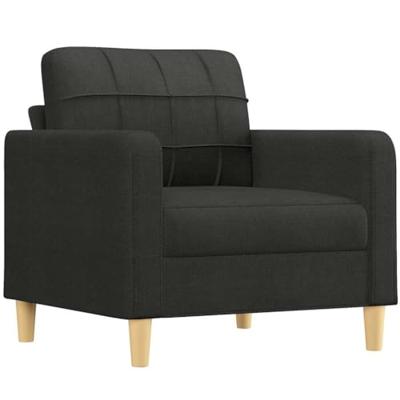 Fauteuil 60 cm stof zwart Fauteuil 60 cm stof zwart