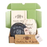 Cadeauset 'Kitchen Witch' met 4 onderdelen - thumbnail