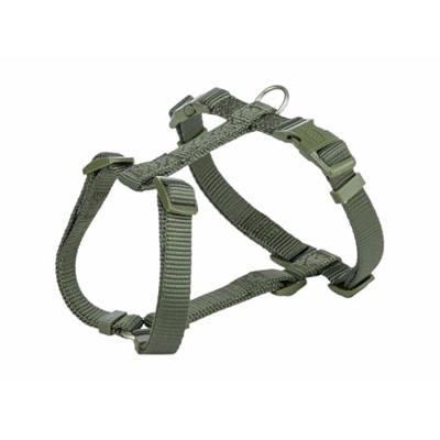 Trixie hondentuig premium h-tuig olijfgroen