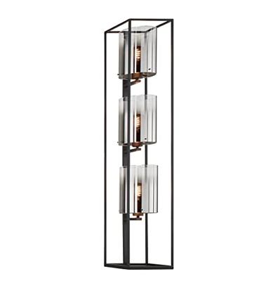 Fischer & Honsel VloerlampSamu smoke glas - 40419