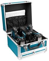 Makita accu combiset - boren/(slag)schroeven - CLX224SAX1 - 12V Max - 2x2.0 Ah accu en lader - in koffer - thumbnail