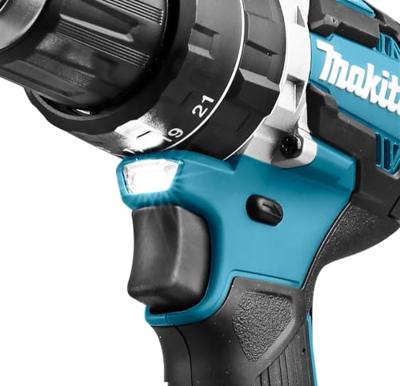 Makita DHP484RTJ accu klopboor-/schroefmachine 18V - 2x5.0 Ah accu en snellader in Mbox - thumbnail