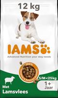Iams for Vitality Adult Small & Medium met lam hondenvoer 2 x 12 kg - thumbnail