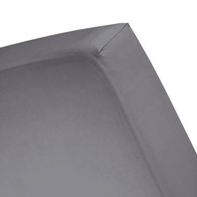 Cinderella hoeslaken flanel 120x200/210 cm anthracite