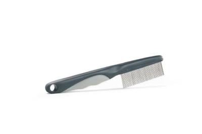 Beeztees verzorgingskam - kattenverzorging - fijn - grijs - 21,5 cm