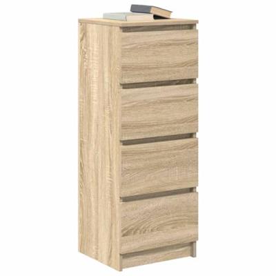 Dressoir 37,5x35x99 cm spaanplaat sonoma eikenkleurig Dressoir 37,5x35x99 cm spaanplaat sonoma eikenkleurig