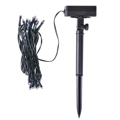 Kunstbuxusballen met LED-verlichting 2 st 52 cm groen