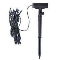 Kunstbuxusballen met LED-verlichting 2 st 52 cm groen - thumbnail