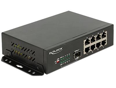 DeLOCK Gigabit Ethernet Switch 8 Port + 1 SFP